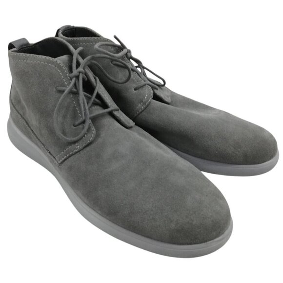 Johnnie O Chill Chukka Gray Suede Shoes Size 11 Leather Classic Lace Up Boots main image 9